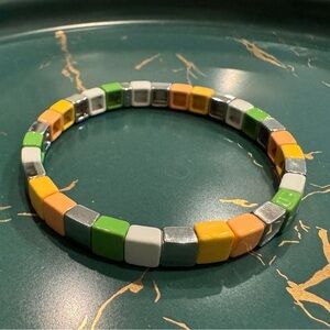 Roxanne Assoulin - Rainbow Brite Bit X Bit Colorful Stretch Bracelet